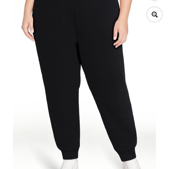 Athletic Works Women’s Plus Size Black Soft Jogger Pant Size 2X NWT - Picture 5 of 10